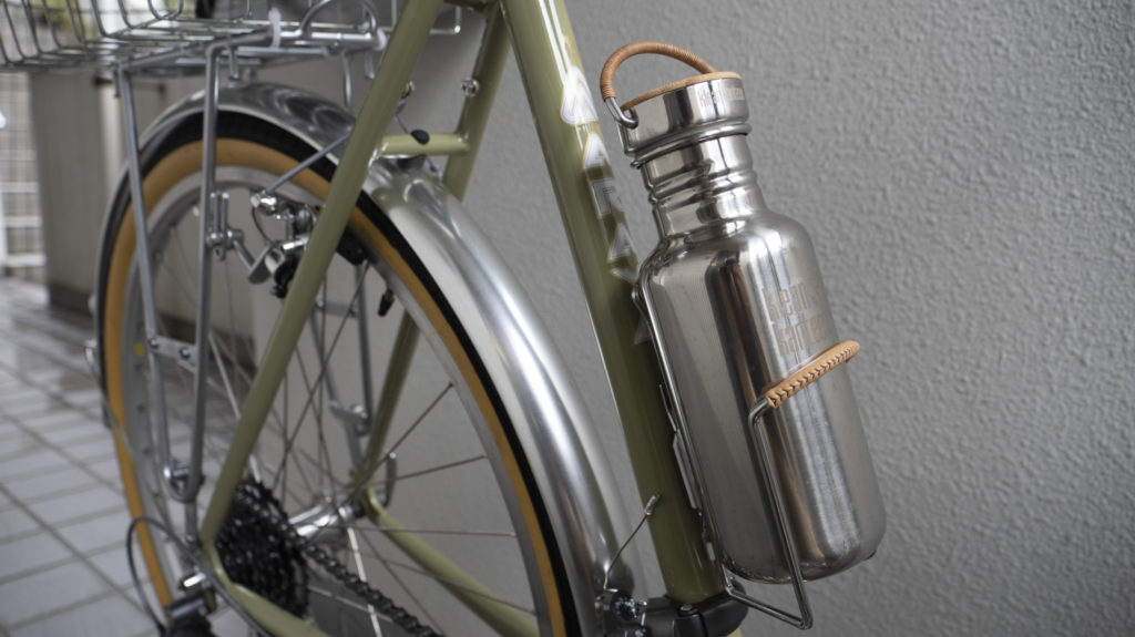 kleen kanteen, 18oz, reflect, bamboo cap, ARAYA, Touriste, TUR, アラヤ, ツーリスト, 2022年モデル, 自転車, bicycle, ランドナー, Randonneurv